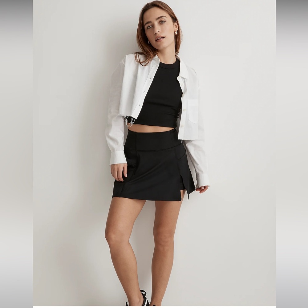 Madewell Flex Side Slit Skirt